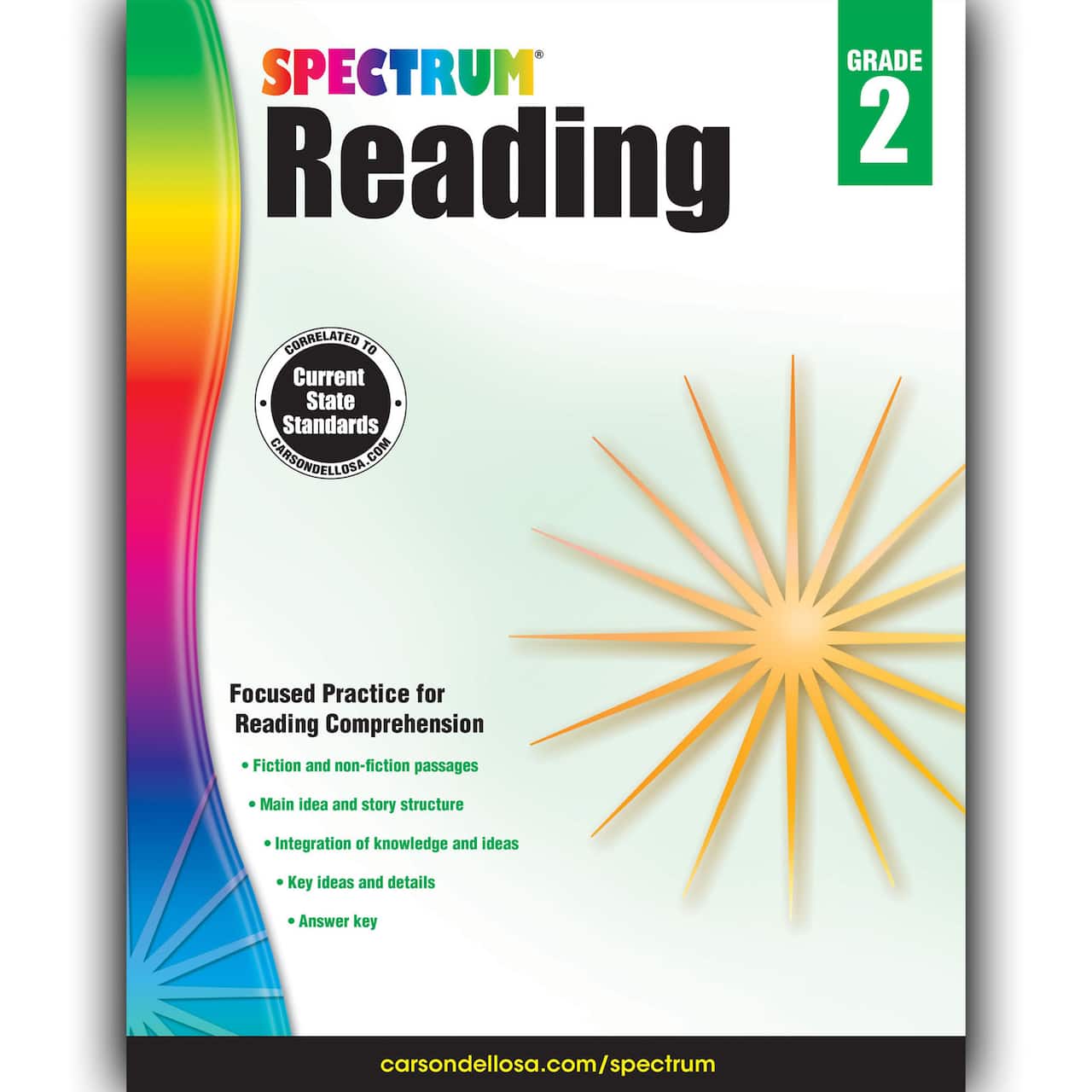 Spectrum&#xAE; Paperback Reading Workbook, Grade 2